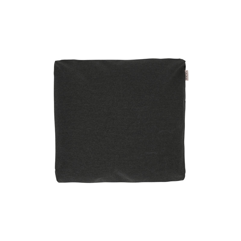 Cushion big, Square 45cm, Graphite/Black