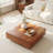  Fully Assembled 2-Drawer Square Coffee Table-2006428649-2006366653