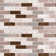 Recycle 1" x 3" Glass Brick Joint Mosaic Wall Tile