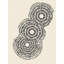 Abstract Dotted Circles by Josie George — Pattern Wall Art-843586429-843586430-843586416