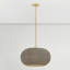 Penarth Pendant in Aged Brass