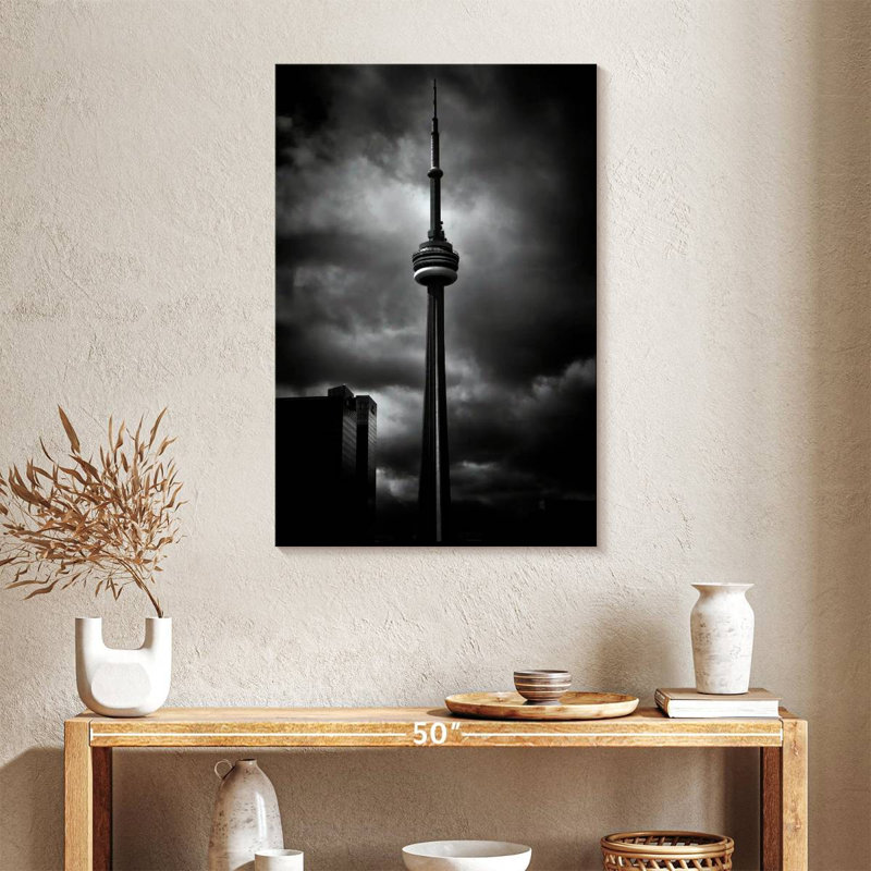 Lilie CN Tower Toronto Canada, 36" H x 24" W