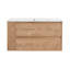 Meuble-lavabo mural 36 po avec lavabo en céramique-487136691