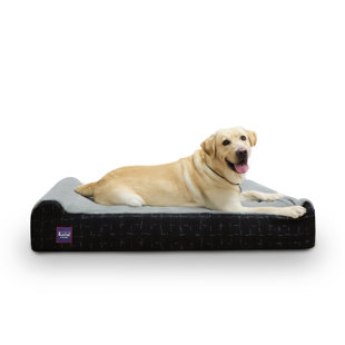 Orthopedic Suede Pet Bed