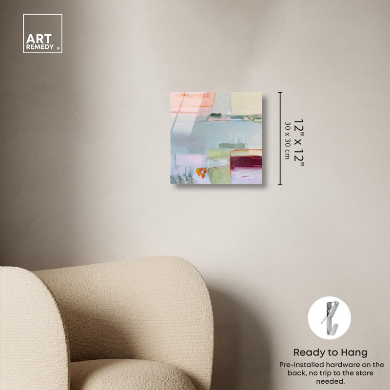 «Vernal Equinox IV», reproduction d'art sur toile par Art Remedy, H 12 po x l 12 po