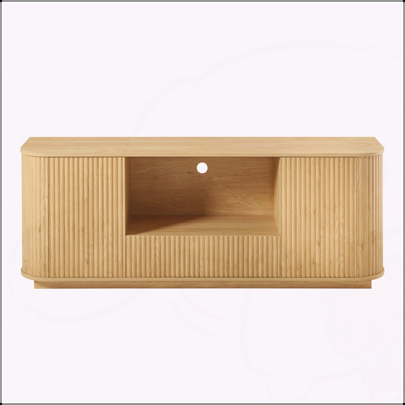 Meuble télé 64 pouces, Naturel