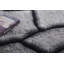 Tapis abstrait à poils longs gris / noir-53449212