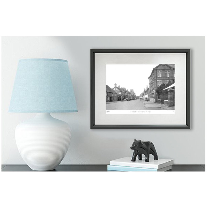 March, Market Place C1955 by Francis Frith - Single Picture Frame Print, 60cm H x 80cm W x 2.3cm D