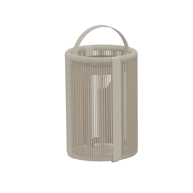 Ropy LED Outdoor Table Lamp, Desert/Sand