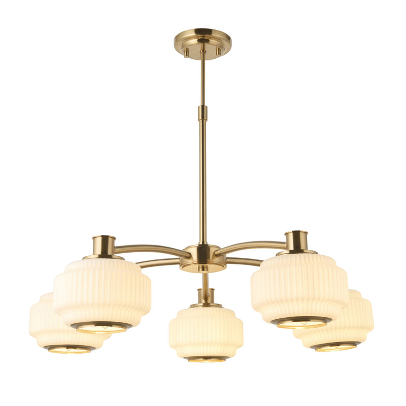 Celina 5 - Light Shaded Chandelier