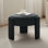 Repose-pieds rembourré en velours de 20,5 po Modern Modern Design 