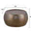Table basse ronde contemporaine en aluminium-1822022809