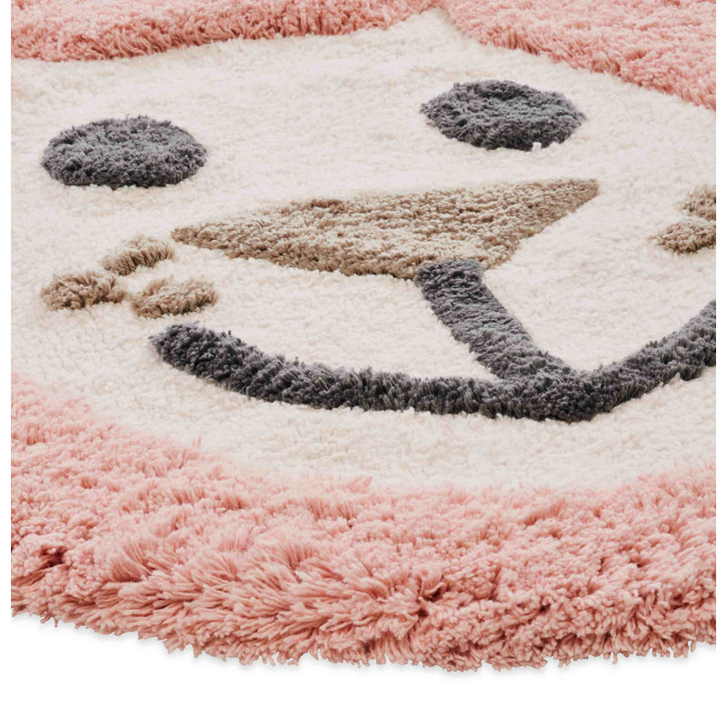 Tapis pour salle de bain Sunbriar, Nuage rose