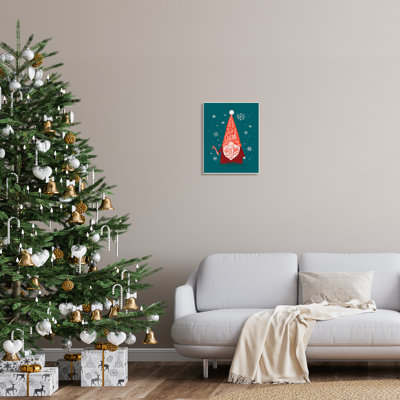 «Gnome for Christmas Holiday» par Loni Harris - Art textuel