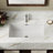  ClarityPure 27.56 in. x 15.75 in. Undermount Bathroom Sink in White Ceramic with Overflow Drain