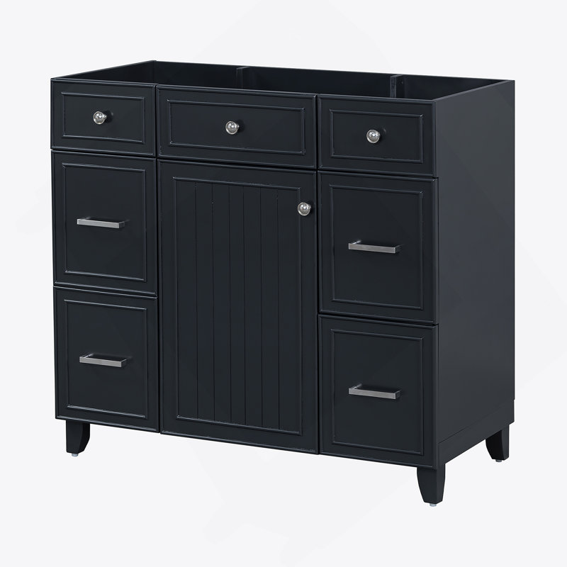 Meuble-lavabo 36 po - Noir (lavabo non inclus)
