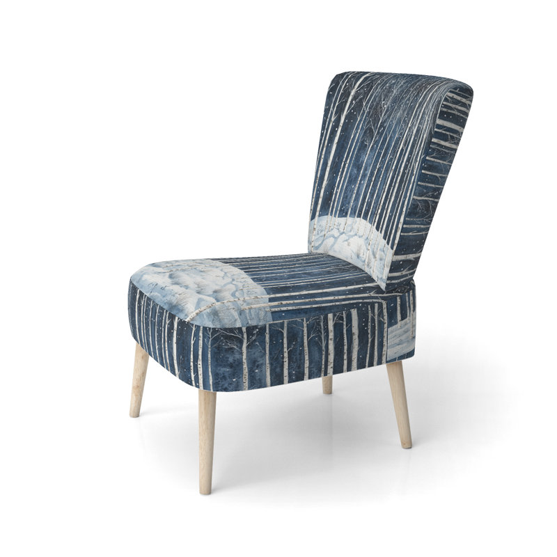 Chaise d'appoint Forest Winter - Winter Forest - Chaise d'appoint givrée, Side Chair Armless