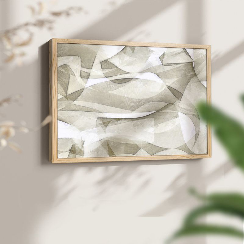 Mindfulness I -Framed Print - Restickable, 8" H x 10" W, Natural
