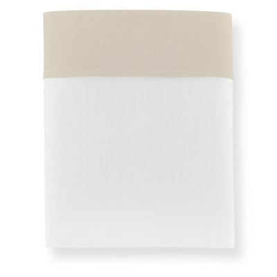 Mandalay Linen Cuff Flat Sheet