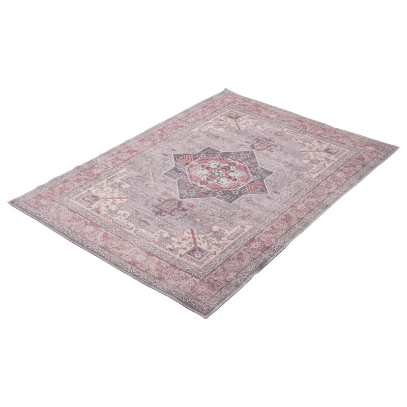 Tapis oriental à tissage plat Jaicere, Rectangle 7 pi 8 po x 10 pi