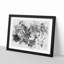 Two Snuggling Tigers 1 Piece Single Picture Frame Wall Art on MDF-56882246-56882247
