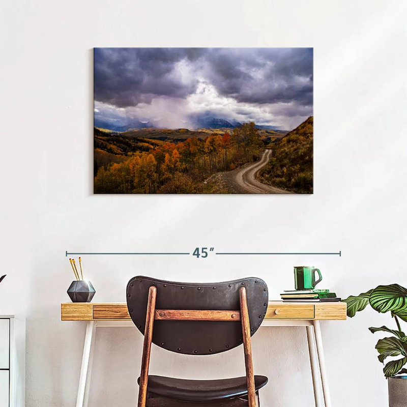 Roadside Aspen Trees, 24" H x 36" W