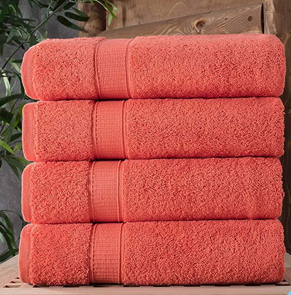 Royal Turkish Towels Turkish Cotton-Bamboo Bathroom Towel - Heavy