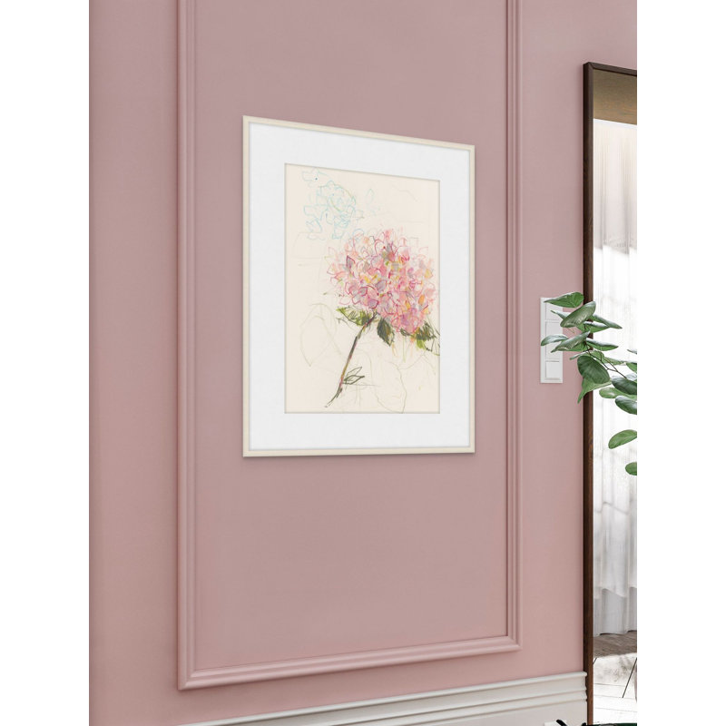 Hydrangeas 1 Print by Claudia Lowry, 23" H x 20" W