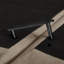 Canapé modulaire 70,8 po Curve Design avec repose-pieds mobile et 2 coussins décoratifs-312441964-312441961