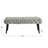 Clemmone Woven Velvet Bench-1886750570