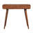 Solid Wood Curved Writing Desk