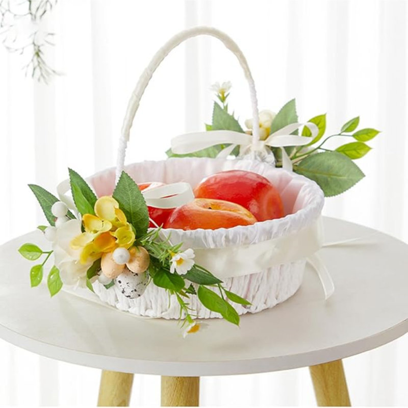 Panier de mariage, Blanc