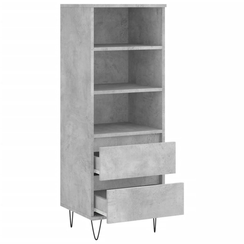 Middent 40cm Sideboard, Concrete grey