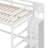 Loft Bed With Built-In Storage Wardrobe And Staircase-3713595