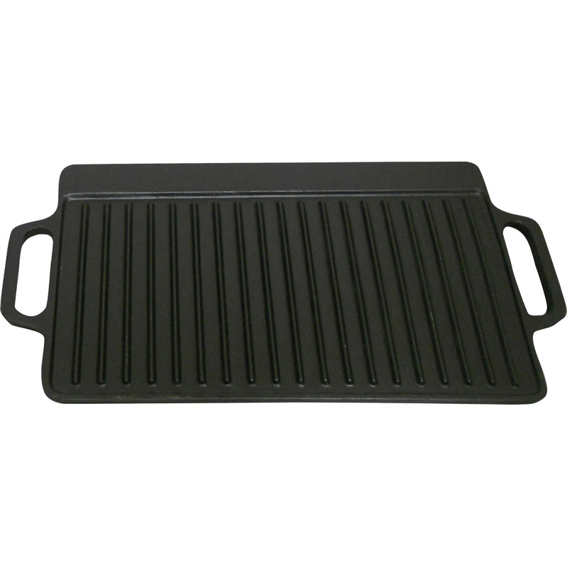Gril / plaque chauffante réversible King Kooker, H 1,25 po x l 28 po x p 14 po