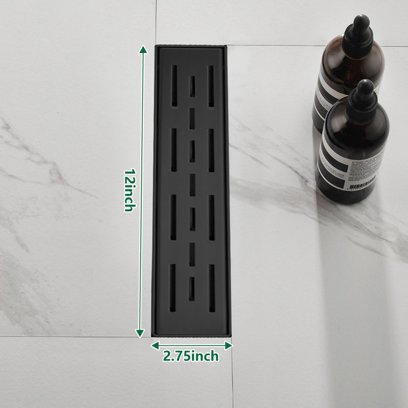 Drain de douche linéaire 12 "