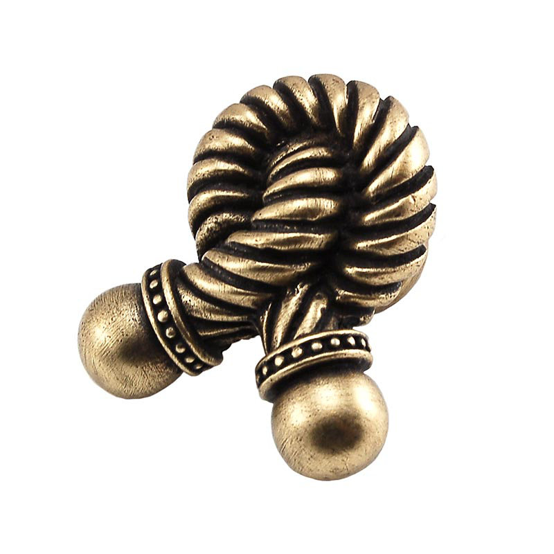 Equestre Novelty Knob, 1.75" H x 1.5" W x 1" D, Antique Brass