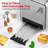 Teendow Extra Wide 2 Slice Toaster, 6 Bread Types & 6 Shade Settings,  Stainless Steel Digital Toaster With Timer And Sound Function