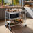Remza 35.4'' H x 36'' W Utility Cart with Wheels-770593211