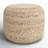 Johnna Seagate 18" Wide Round Pouf Ottoman