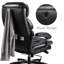 Fauteuil de bureau pour personnes lourdes de 500 lb avec siège à ressorts et chaise de bureau 360 po