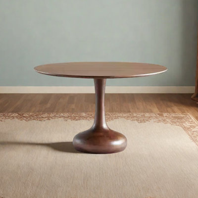 Garlic-shaped leg dining table