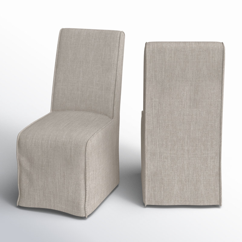 Jordan Upholstered Dining Chair, Polyester Blend Cool Gray