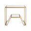 Metal Designs Byron Rectangular End Table-58143565
