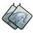 Caroline's Treasures Cotton Potholder Set