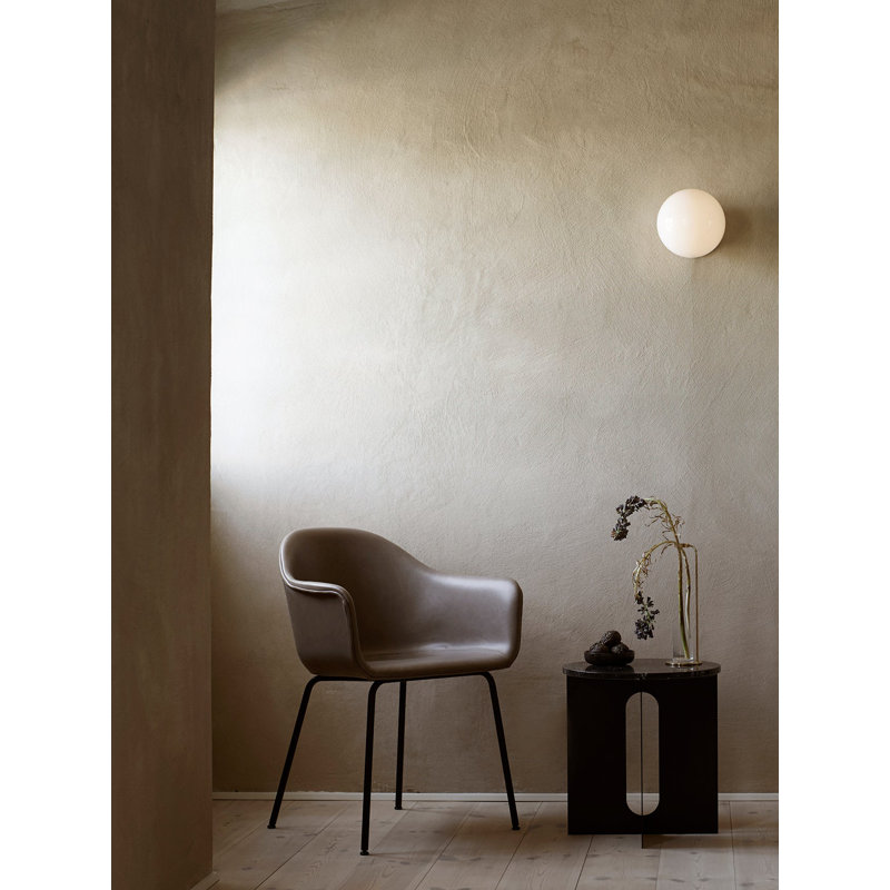 TR Bulb 1 - Light Armed Sconce, Brushed Brass