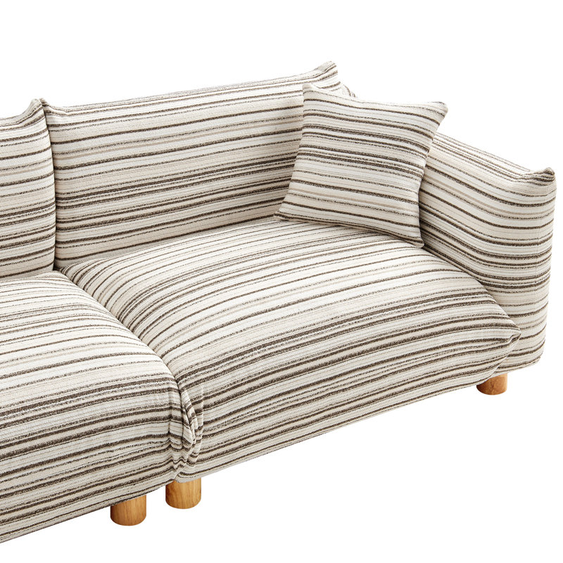Canapé Atis, Dune Stripe Boucle