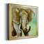 Painterly Elephant - Cadre photo, reproduction d'art sur toile-919631456-919631469