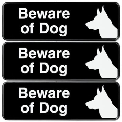 Beware of Dog Sign