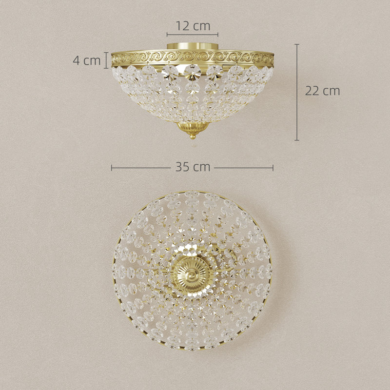 Flush Mount, Gold